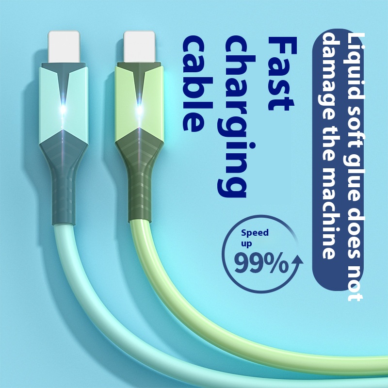 Liquid Flexible Glue With Light Mobile Phone Charging Fast Charge Data