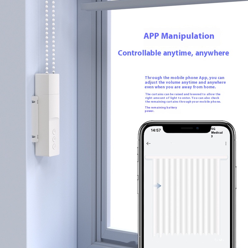 Intelligent Electric Curtain Voice Control