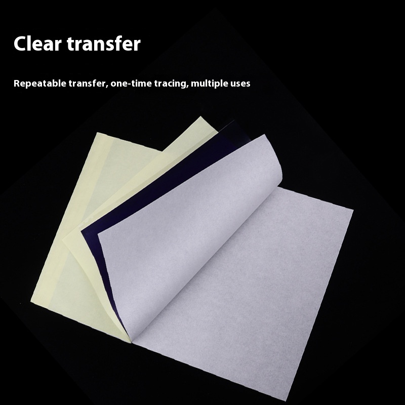 Tattoo Transfer Paper Quadruple Copy A4 Hand Drawing Lines Clear Machine