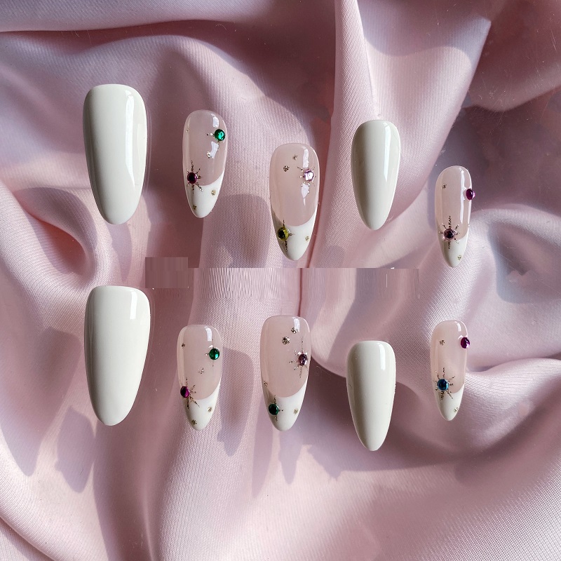 Advanced Almond French Finished Manicure