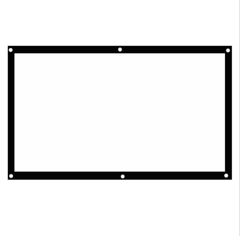 Manufacturer Custom Polyester White Soft Simple Curtain Folding Movie