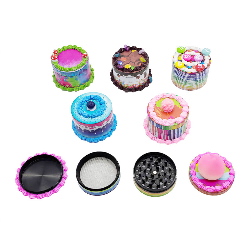 Zinc Alloy Birthday Cake Shape Smoke Eliminator Creative Household