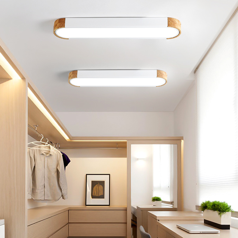 Nordic Balcony Aisle LED Strip Ceiling Light