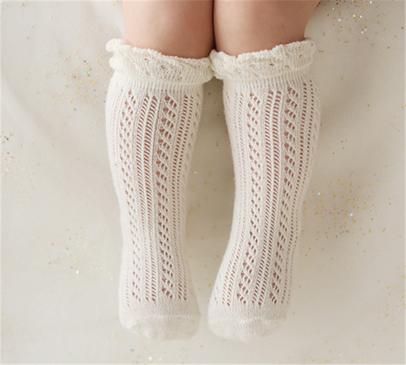 Medium And Small Children's Tube Socks Baby Mesh Mosquito