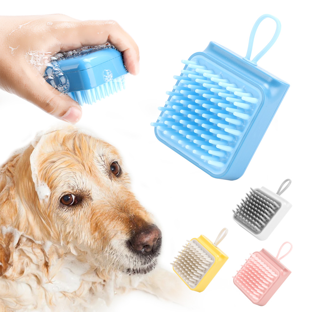 Pet Dog Cat Bath Brush Comb Multifunctional Hair Fur Grooming Massaging