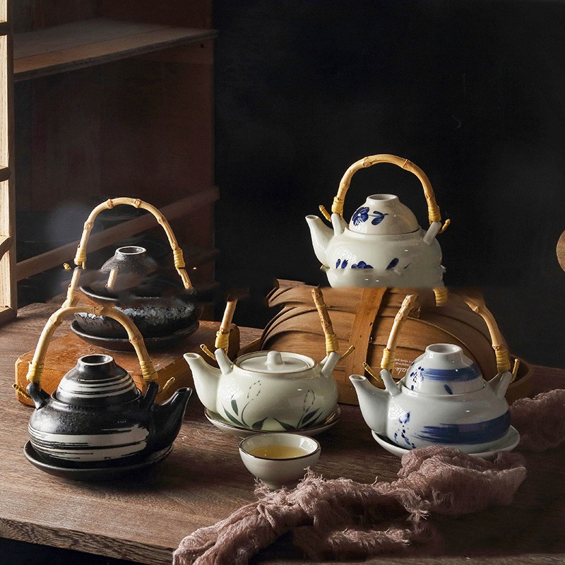 Ceramic Pot Teapot Seafood Soup Sushi Shop Supplies