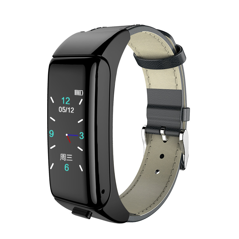 Intelligent Sports Bracelet BLUETOOTH Headset Two In One When Answering