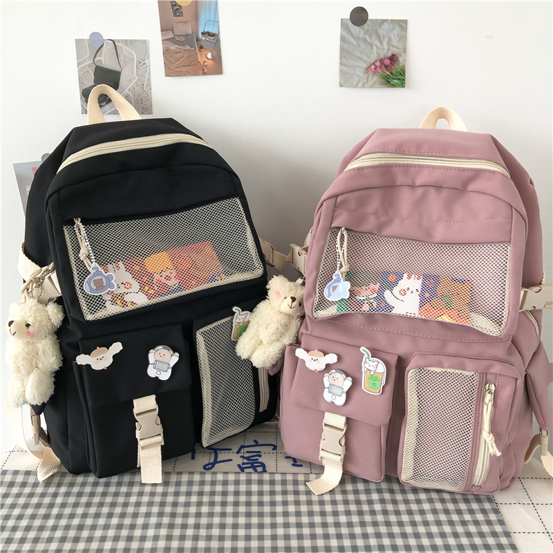 Large-capacity Junior High School Students Take The Harajuku Backpack