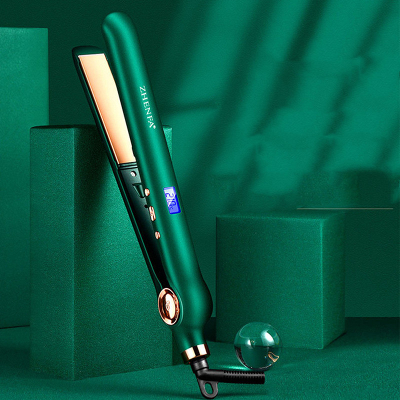 Multi-stage Thermostat Electric Splint Curling Iron