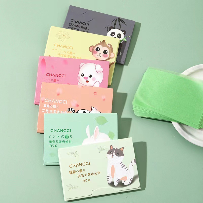 Portable Removable Fragrance Oil Obsorbing Sheet