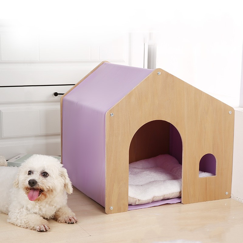 Wooden Kennel Four Seasons Universal Environmental Protection Solid Wood