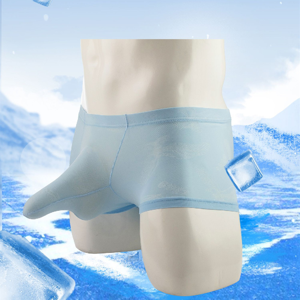 Fashion Personality New Men's Ice Silk Boxer