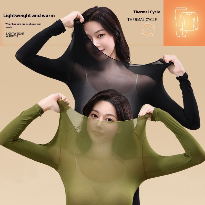 Hyaluronic Acid Moisturizing Warm Long Sleeves Trousers Heating And