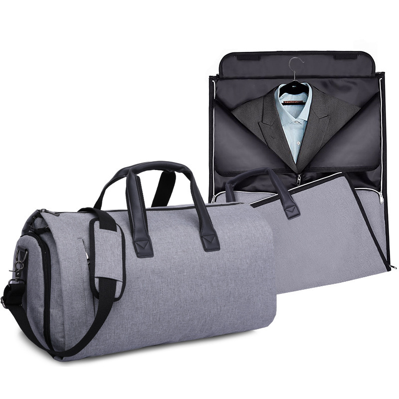 Large-capacity Travel Bag Portable Cylinder Folding Suit