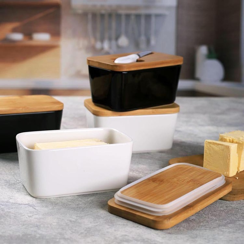 Ceramic Rectangular Cheese Simple Box