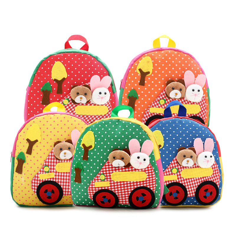 Korean Shoulder Children's Schoolbag Kindergarten Adorable Backpack