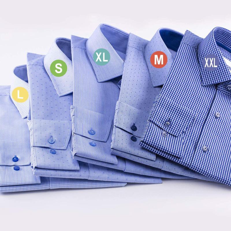500 Sheets Roll Color Clothing S M L XL Size Clothes Hat Sticker