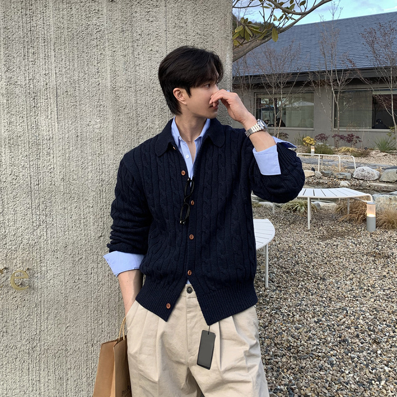 Men's Sweater Loose Retro