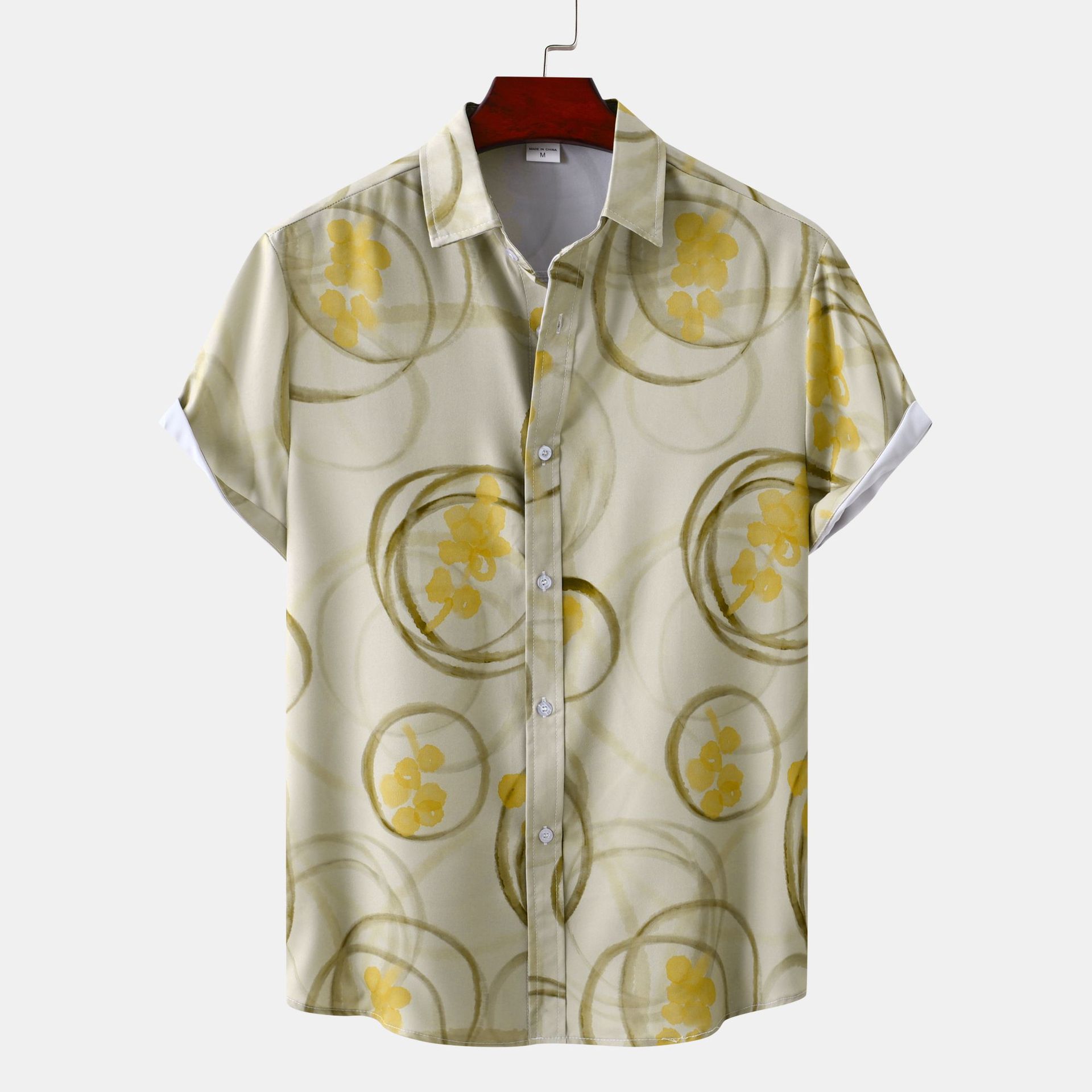 Printed Shirt Men's Loose