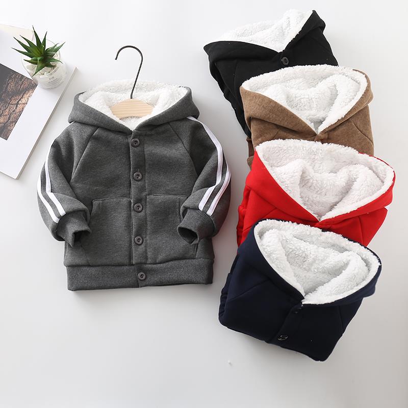 Autumn And Winter Children's Women's Clothing Cardigan Jacket Lamb